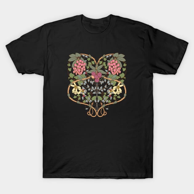 Winter Flowers II t-shirt T-Shirt by feroniae